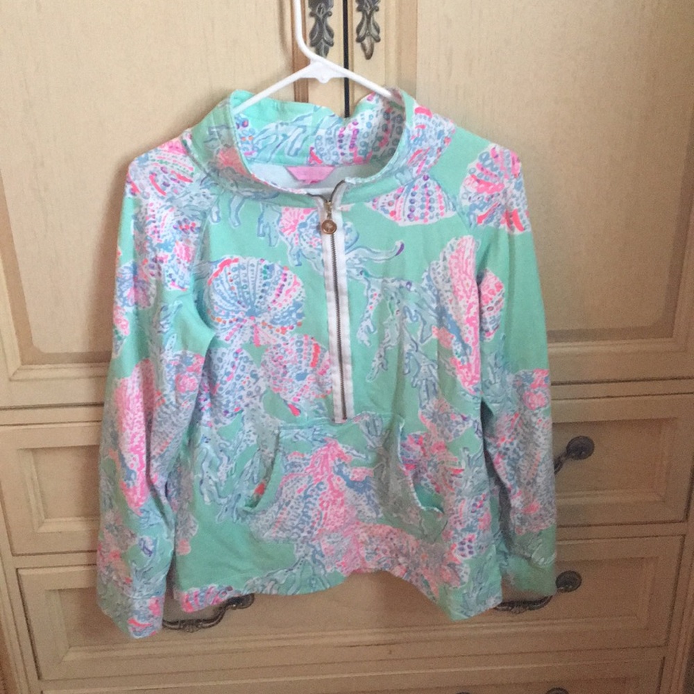 Lilly Pulitzer Skipper Popover Sz Medium